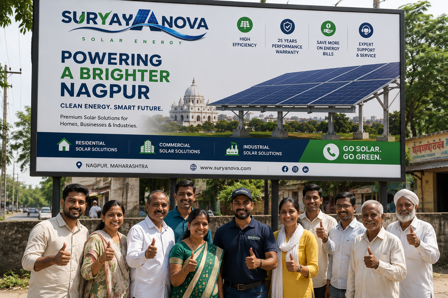 Solar Installation Team